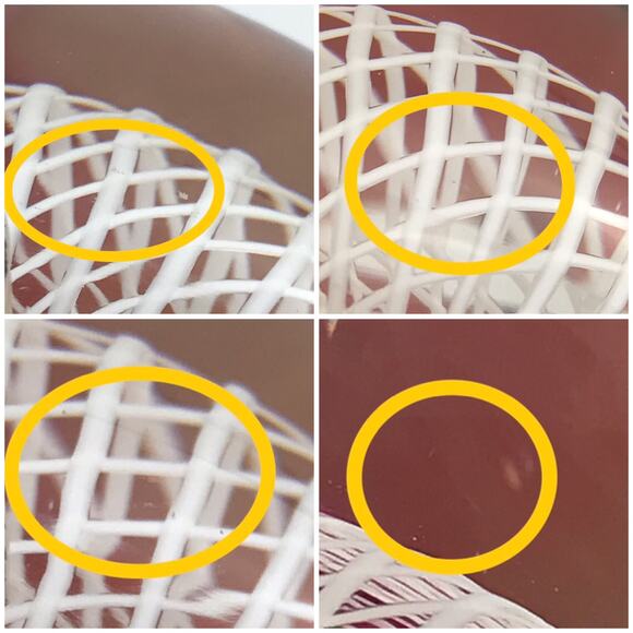 Perthshire 1984D Floral Spray Pink Lampwork Flower Spiral Latticinio Paperweight - Picture 10 of 12